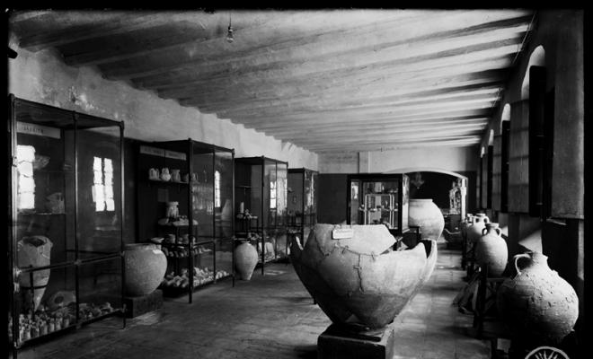 Sala del museu d'Història de Sabadell