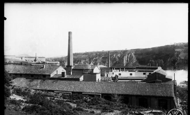 Molí d'en Fontanet al riu Ripoll. Sabadell