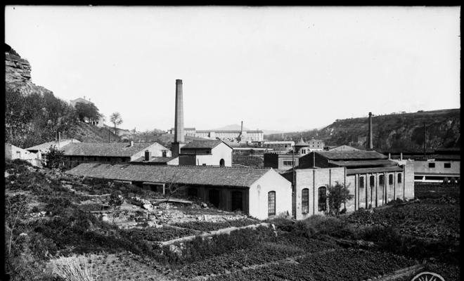 Molí d'en Fontanet al riu Ripoll. Sabadell