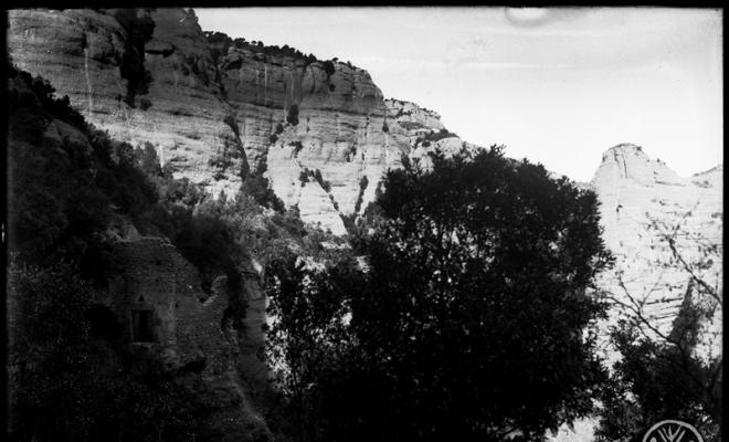 Ruïnes del monestir de Santa Agnès. Parc natural de Sant Llorenç del Munt