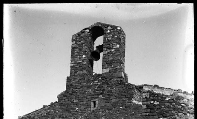 Façana de ponent del Monestir de Sant Llorenç del Munt