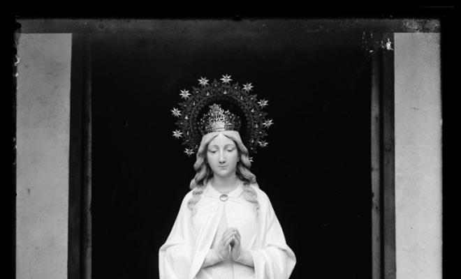 Imatge de la Puríssima Concepció de la parròquia de Sant Feliu
