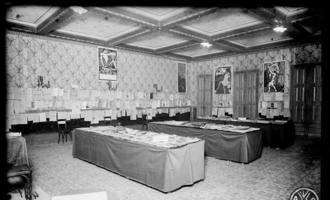 Congrés de la Premsa Catalano-Balear. Exposició de premsa i llibres a Sabadell