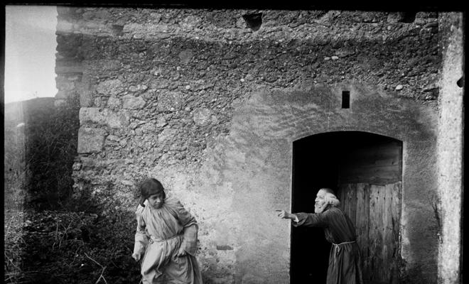 Representació d' Els Pastorets, a la masia de Can Vilar. Sabadell