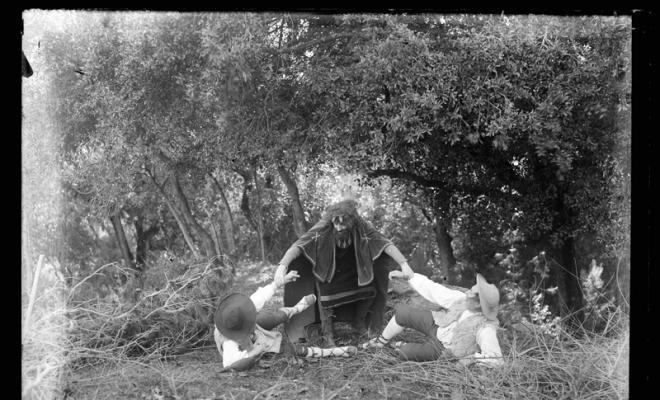 Representació dels Pastorets a la masia de Can Vilar. Sabadell