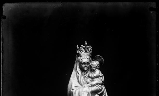 Verge del Roser de l'església de Sant Feliu. Sabadell.