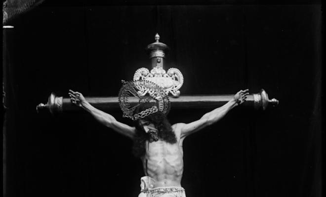 Sant Crist de l'església de Sant Feliu. Sabadell