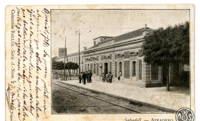 Sèrie A. Núm. 2. Sabadell. Apeadero