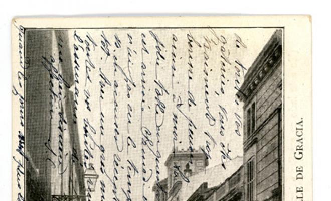 Sèrie A. Núm. 4. Sabadell. Calle de Gracia
