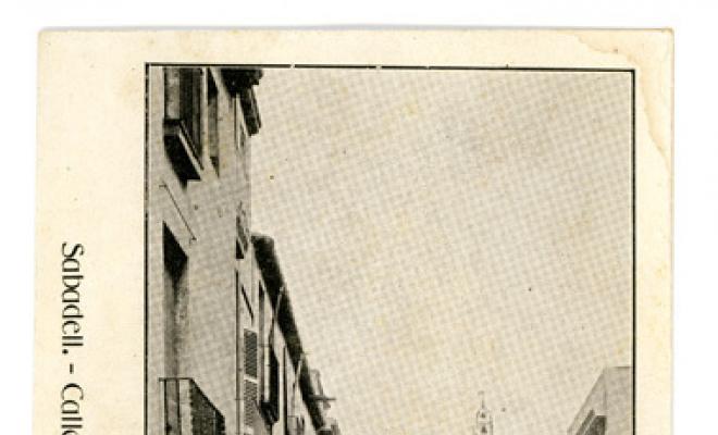 Sèrie C. Núm. 4. Sabadell. Calle de San Quirico