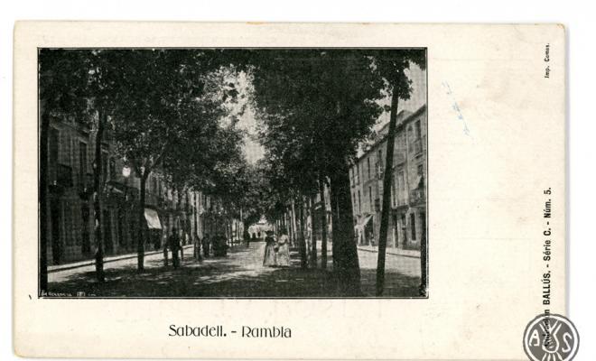 Sèrie C. Núm. 5. Sabadell. Rambla