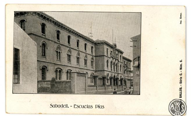 Sèrie C. Núm. 6. Sabadell. Escuelas Pías