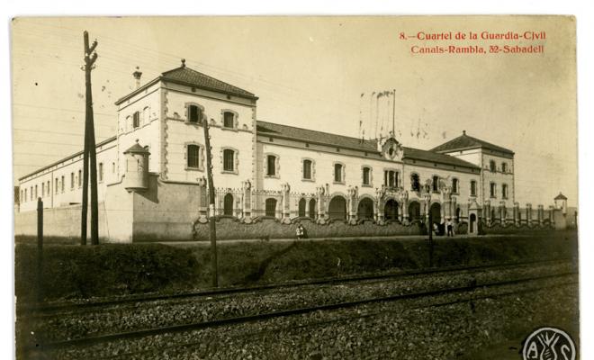 8- Cuartel de la Guardia Civil. Canals- Rambla, 32 Sabadell.