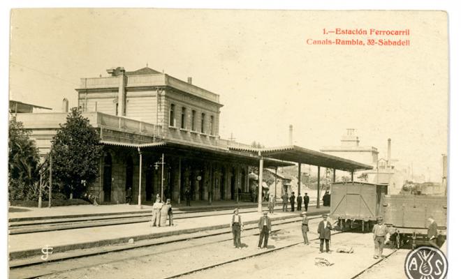1- Estación Ferrocarril. Canals- Rambla, 32. Sabadell