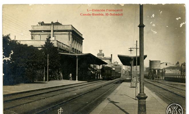 1- Estación Ferrocarril. Canals- Rambla, 32. Sabadell
