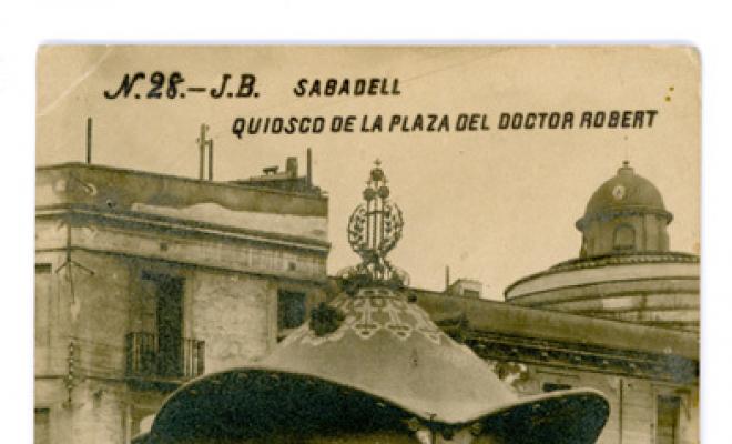 N. 28. J.B. Sabadell Quisco de la plaza del Dr Robert
