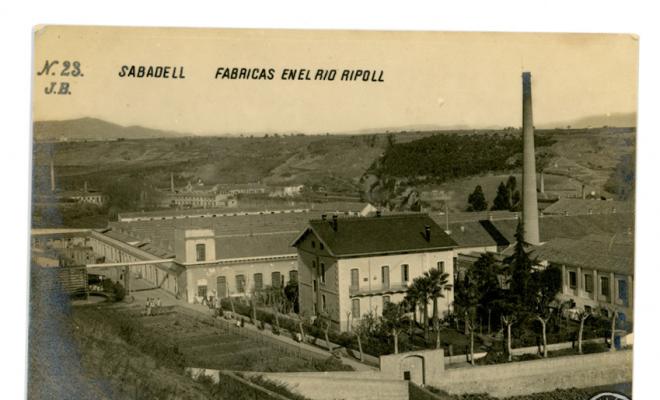 N. 23 . J.B. Sabadell Fàbricas en el rio Ripoll