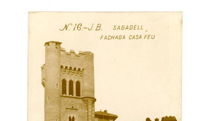 N. 16 . J.B. Sabadell Fachada Casa Feu
