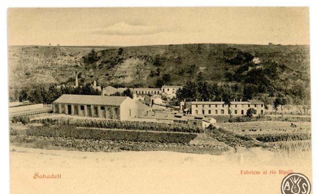 Sabadell. Fabricas al rio Ripoll. Nº 57