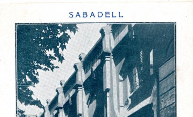 Àlbum Guia Artístich y Anunciador de Sabadell.