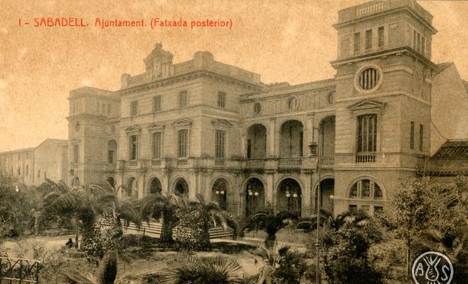 1. Sabadell. Ajuntament (Fatxada posterior)
