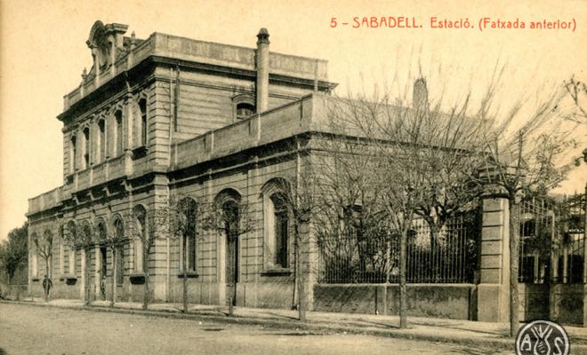 5. Sabadell. Estació (fatxada anterior)