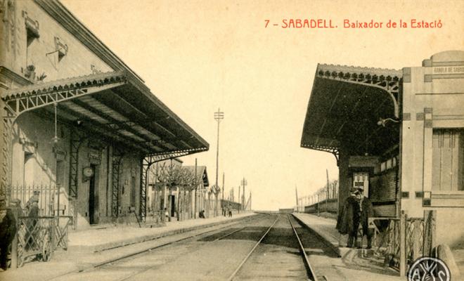7. Sabadell. Baixador de l'estació