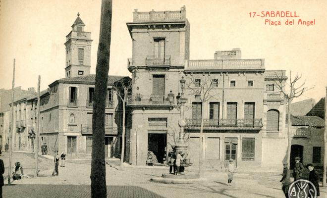 17. Sabadell. Plaça de l'Àngel