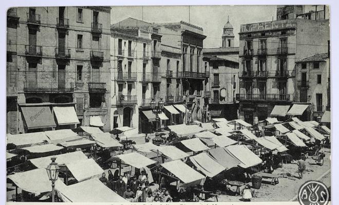 C.O. 16. Sabadell.- Plaza del Mercado