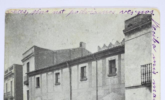 Sabadell. Vista exterior de la casa asilo de las hermanitas de los ancianos desemparados