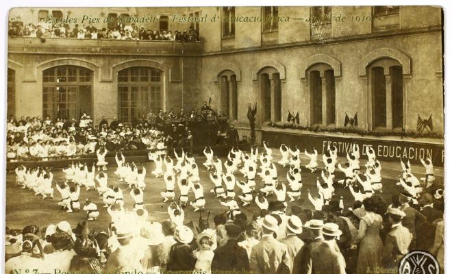 [Escoles Pies de Sabadell. Festival d'educació físcia]