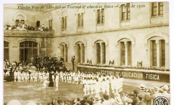 [Escoles Pies de Sabadell. Festival d'educació físcia]