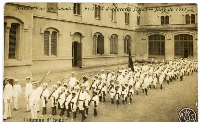 [Escoles Pies de Sabadell. Festival d'educació físcia]