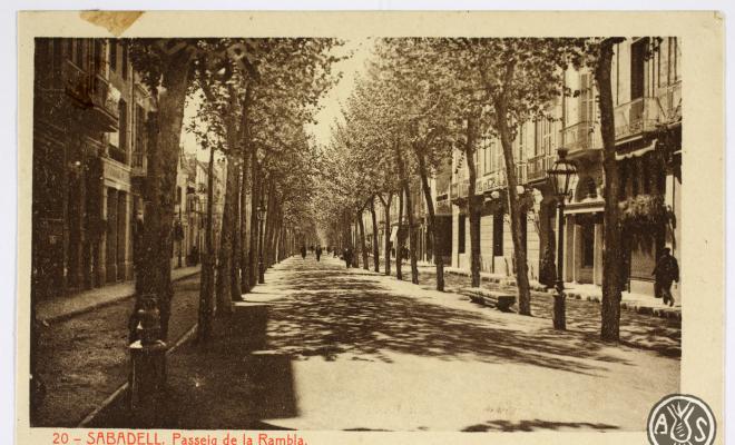 [20- Sabadell. Passeig de la Rambla]