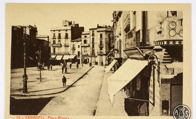 [22- Sabadell. Plaça Major]