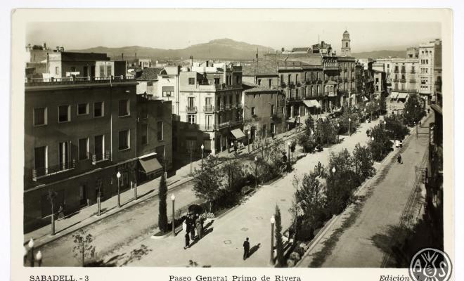[Sabadell-3. Paseo Primo de Rivera]
