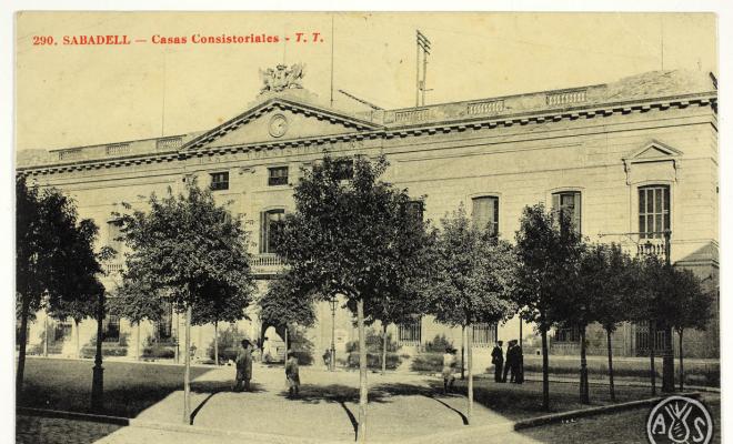 [290. Sabadell. Casas Consistoriales. T.T.]