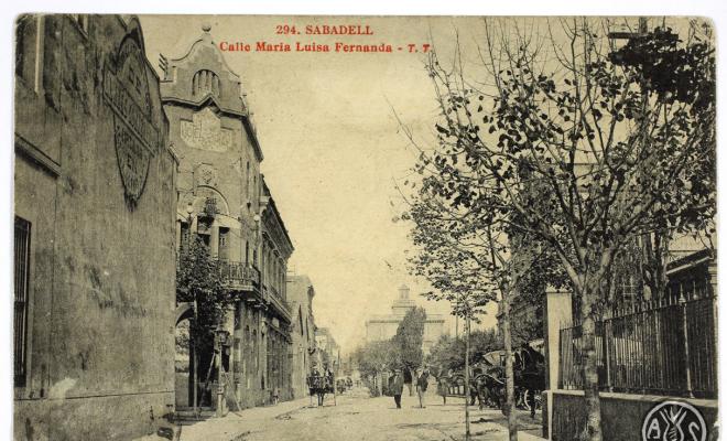 [294. Sabadell. Calle María Luisa Fernanda. T.T.]