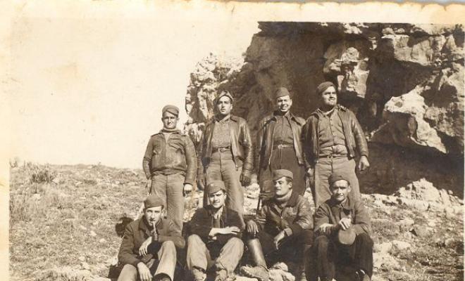 Retrat de soldats a Santa Eulalia la Mayor