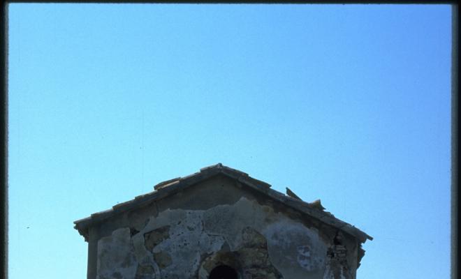 Capella de Sant Domènec, abans de la rehabilitació de l'edifici. 