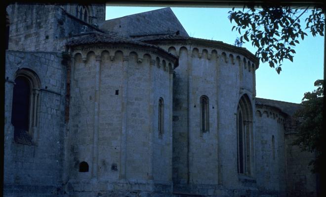 Absis de l'eslésia de Sant Pere d'Octavià.