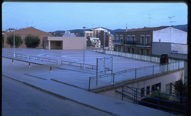 Actual plaça de l'U d'Octubre. 