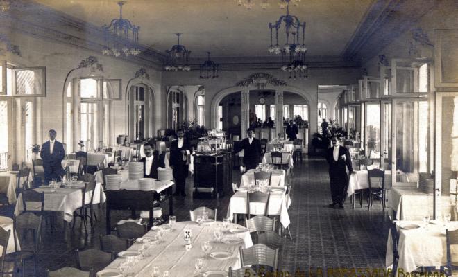 5 - Casino de la Rabassada, Barcelona. Comedor. 