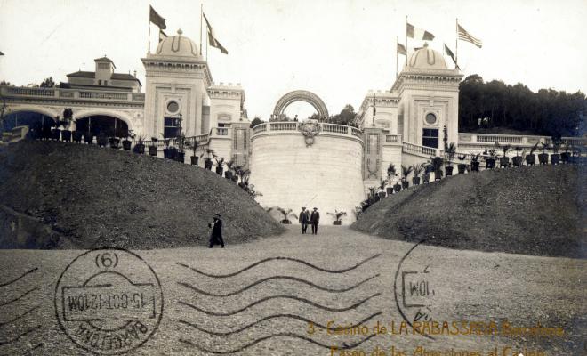 3 - Casino de la Rabassada, Barcelona.Paseo de las atracciones al Casino. 