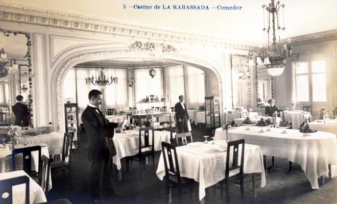5 - Casino de la Rabassada. Comedor. 