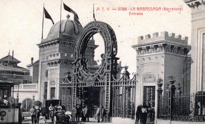 A.T.V.- 3788 - La Rabassada (Barcelona). Entrada. 