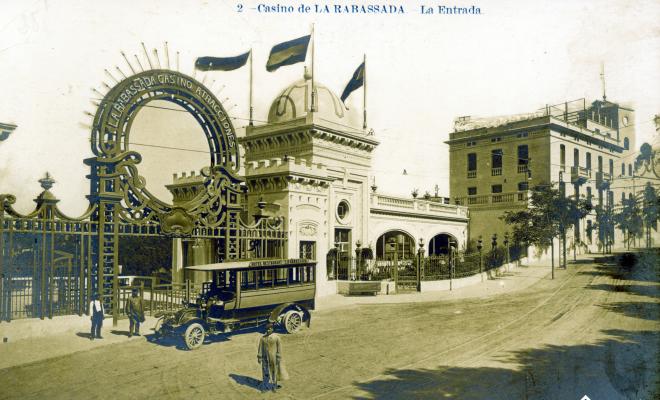 2- Casino de la Rabassada. La Entrada. 