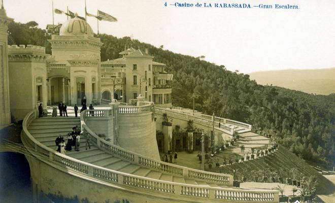 4- Casino de la Rabassada. Gran Escalera. 