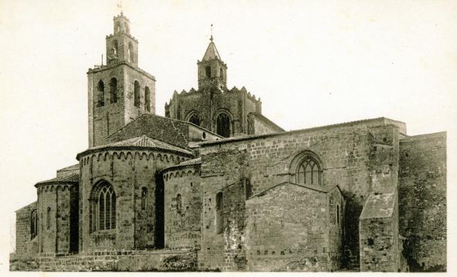 Monasterio de Sant Cugat del Vallès - Ábside.