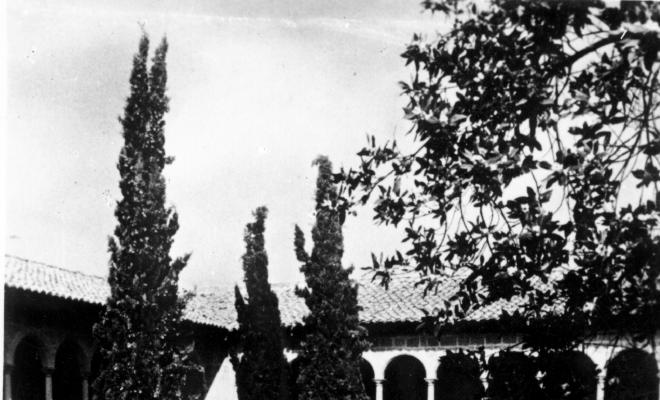 S. Cugat del Vallés - 34. Claustro del  Monasterio. Fot. Cabanas.
